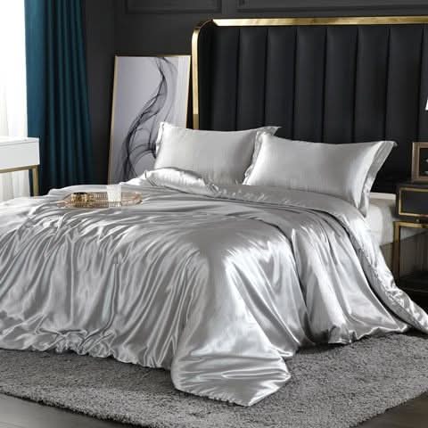 LuxusSet - Beddengoed Zijde/Satin, Deken Set