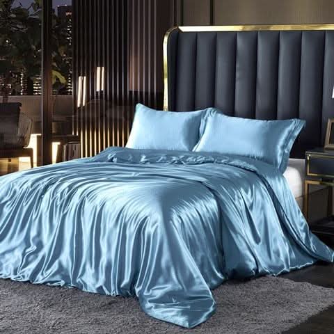 LuxusSet - Beddengoed Zijde/Satin, Deken Set