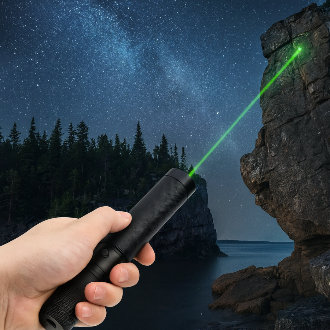 Oplaadbare High-Performance Laserpointer Zaklamp