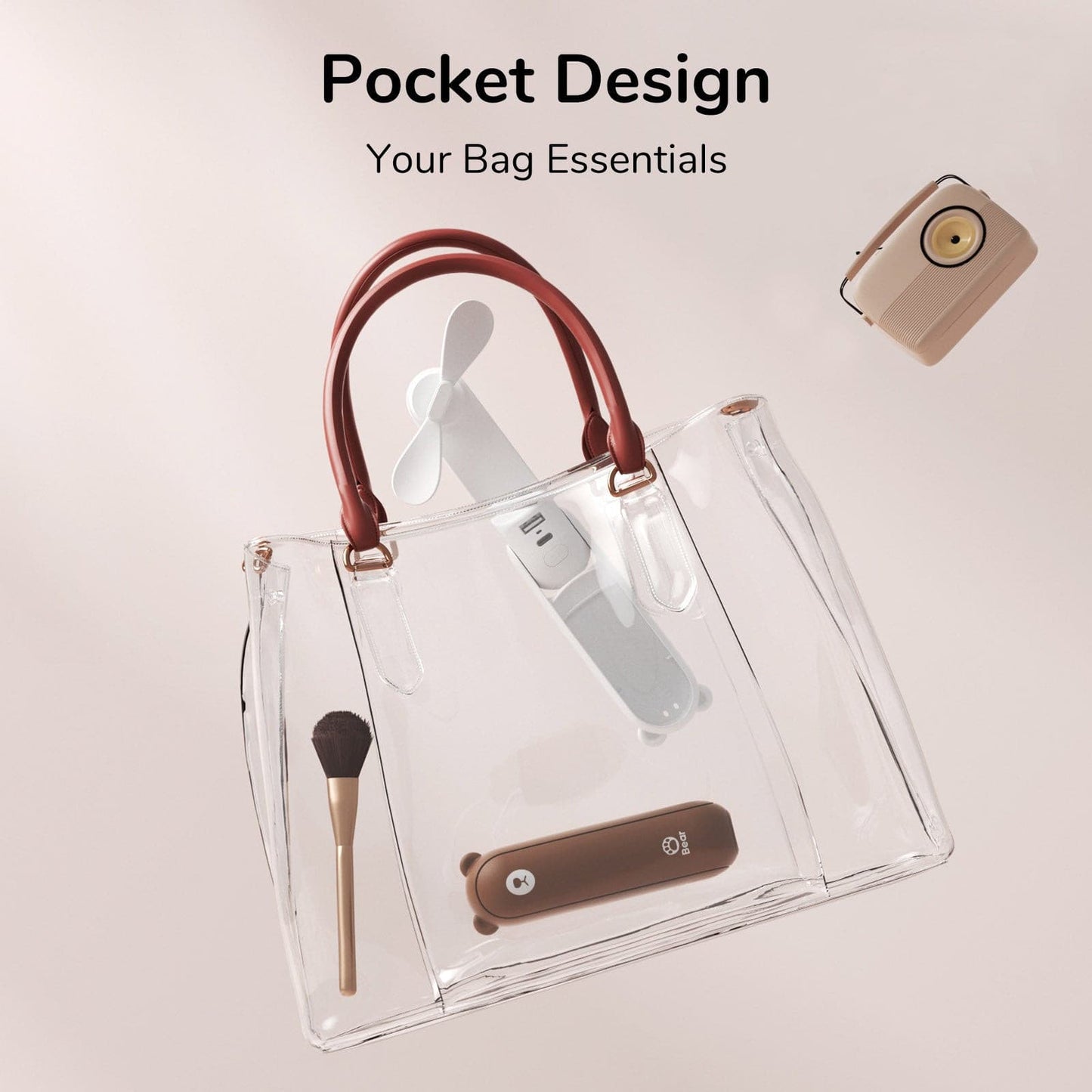 Handventilator | Ventilator met USB & Zaklamp | LuchtBuddy