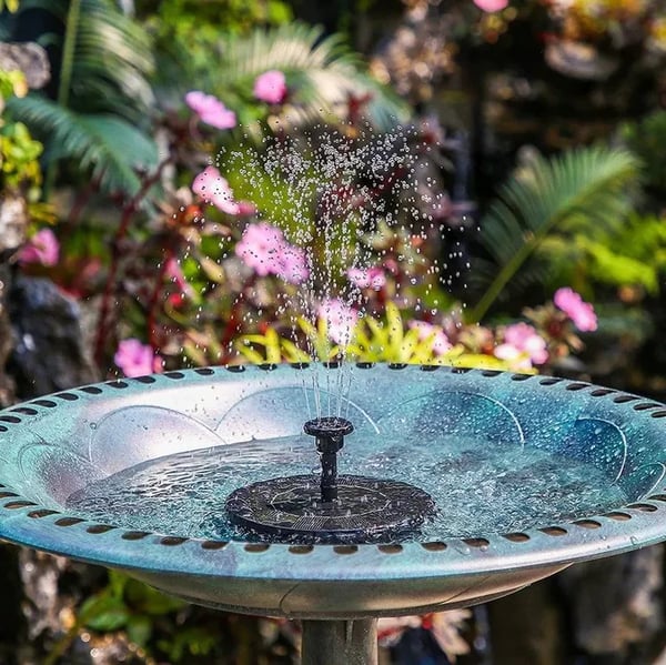 SolarFlow™ | Zonne Springbrunnen – Drijvend, zonder stroom & waterdicht