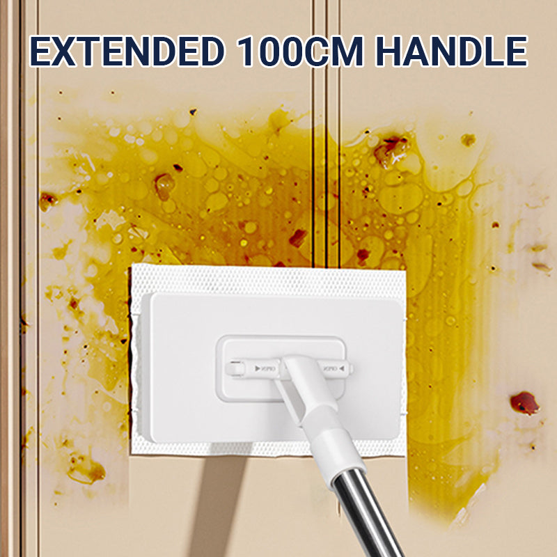50% Korting | SnapMop™ | Hygiënische Wegwerp-Stofmop met Clipbevestiging