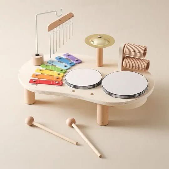 Melodiny Set – Muzikaal Houten Speelgoed voor Creatieve Baby's vanaf 12 Maanden