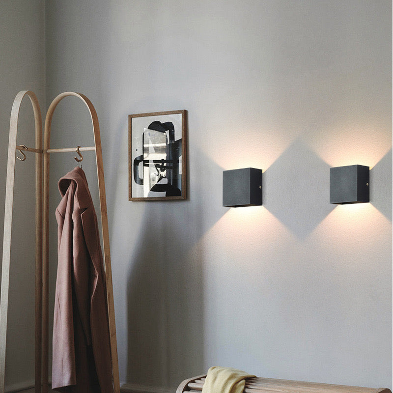 Nexu Moderne Verstelbare Vierkante Buitengevel Lamp LED