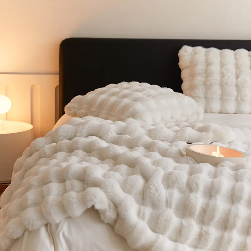 Konijnen Faux-Fur Deken