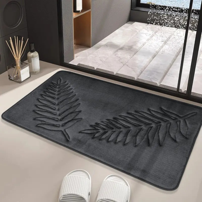 Luxe Blad Comfort Badmat Set - 2 Stuks