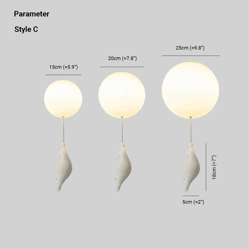 Beer Ballon Plafond / Hanglamp