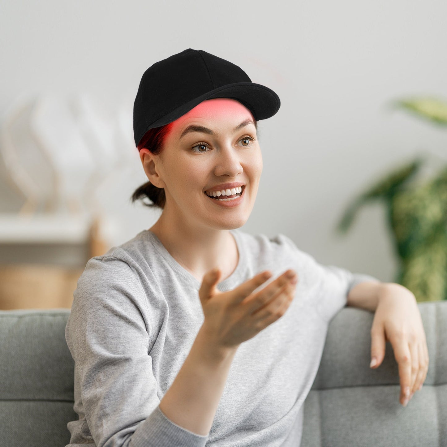 Skanto | Infrarood Rood Licht Therapie Hoed - HairGlow Pro