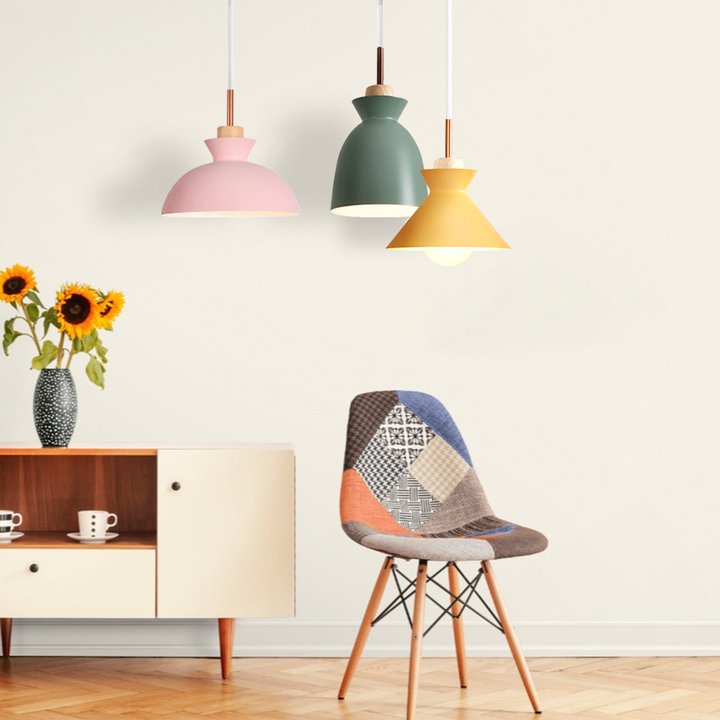 Valarie Scandinavische Houten Hanglamp