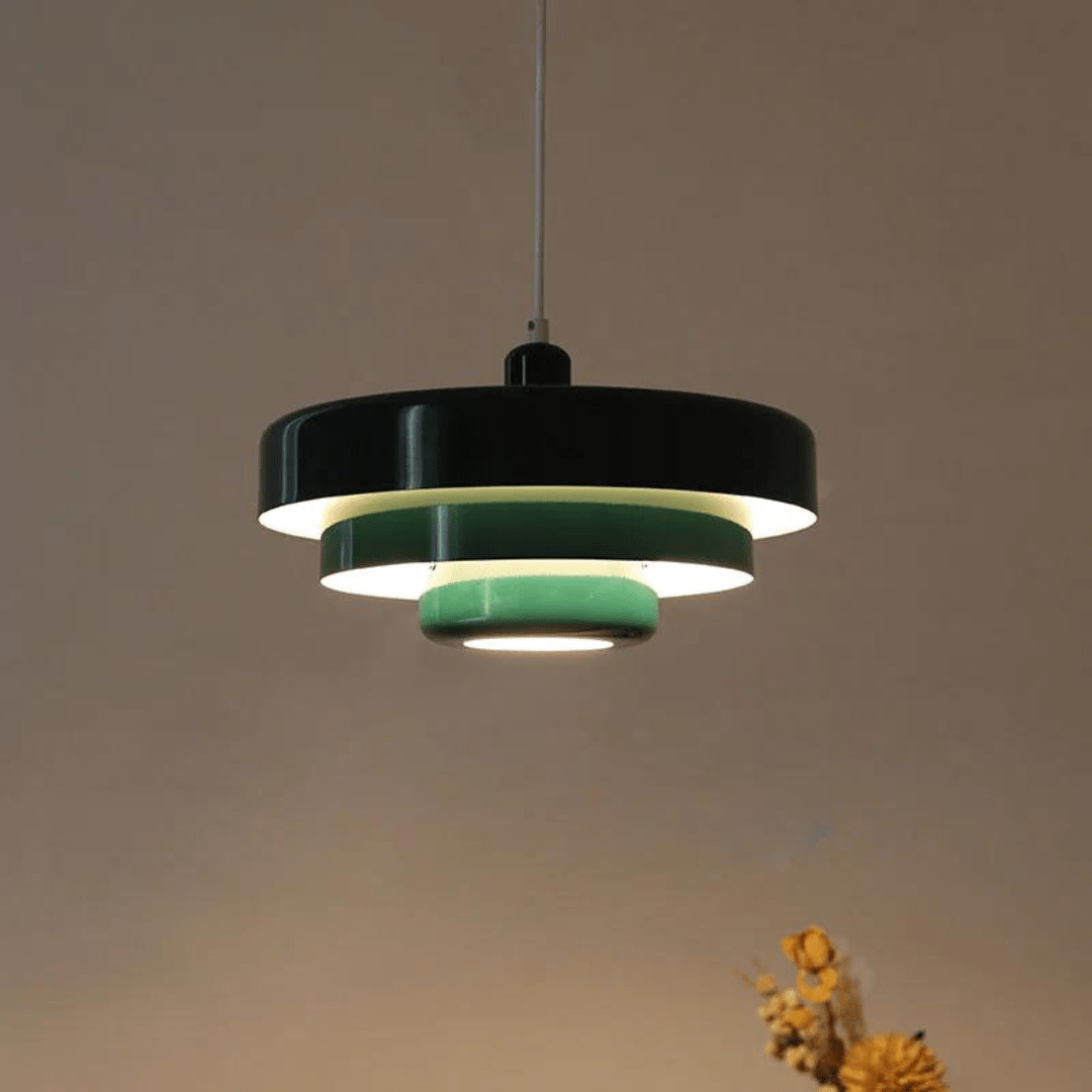 TRILORA – Elegante Driefase Hanglamp in Macaron Kleuren