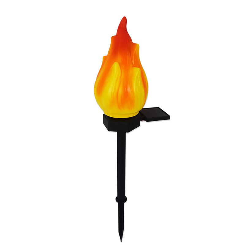 Zonne-energie Buitenverlichting met flikkerende vlam, waterdichte LED-fakkels, Solarverlichting voor kamperen, tuin, terras, paden en als buitendecoratie