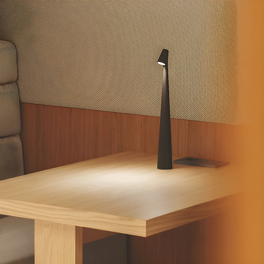 Draadloze LED Tafellamp | Lamp voor Woonkamer & Bureau | Moderne Accu Tafellamp | VivaLume