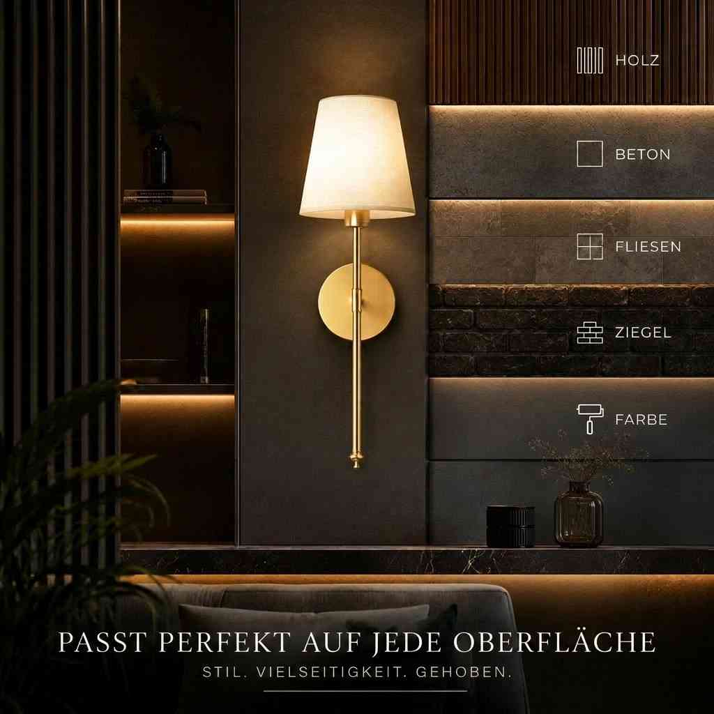 Draadloze Wandlamp 2-delig | Adhesoria
