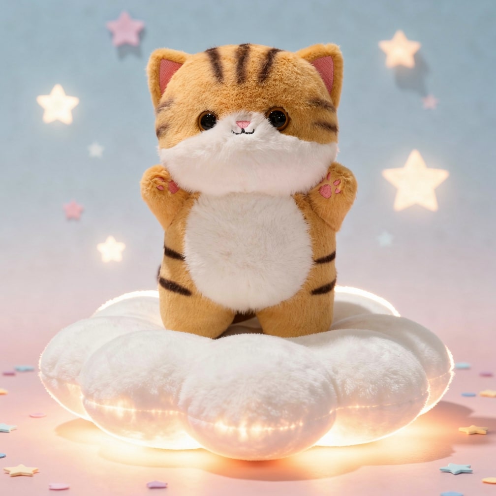 Kitty Knuffeldier | Schattige Kat Pluche | KnuffelKatzi