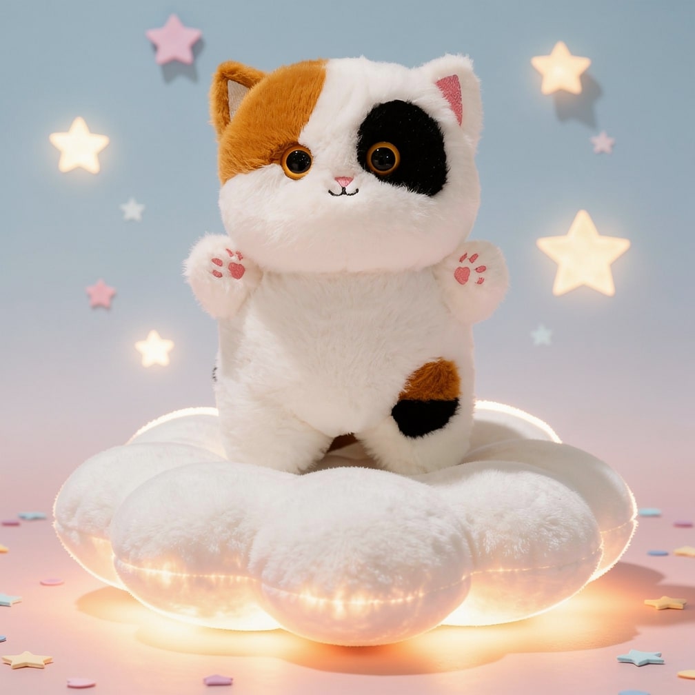 Kitty Knuffeldier | Schattige Kat Pluche | KnuffelKatzi