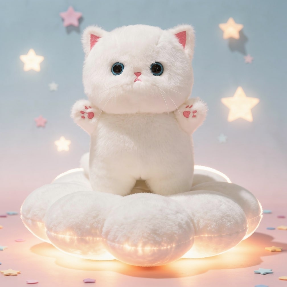 Kitty Knuffeldier | Schattige Kat Pluche | KnuffelKatzi