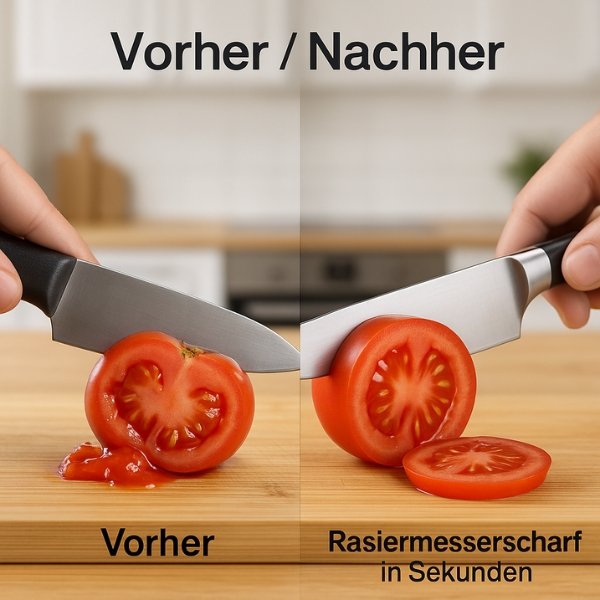 Messerscherper | Eenvoudig messen slijpen | Zwilling messerblokken | Slijpsteen | KlingenKraft