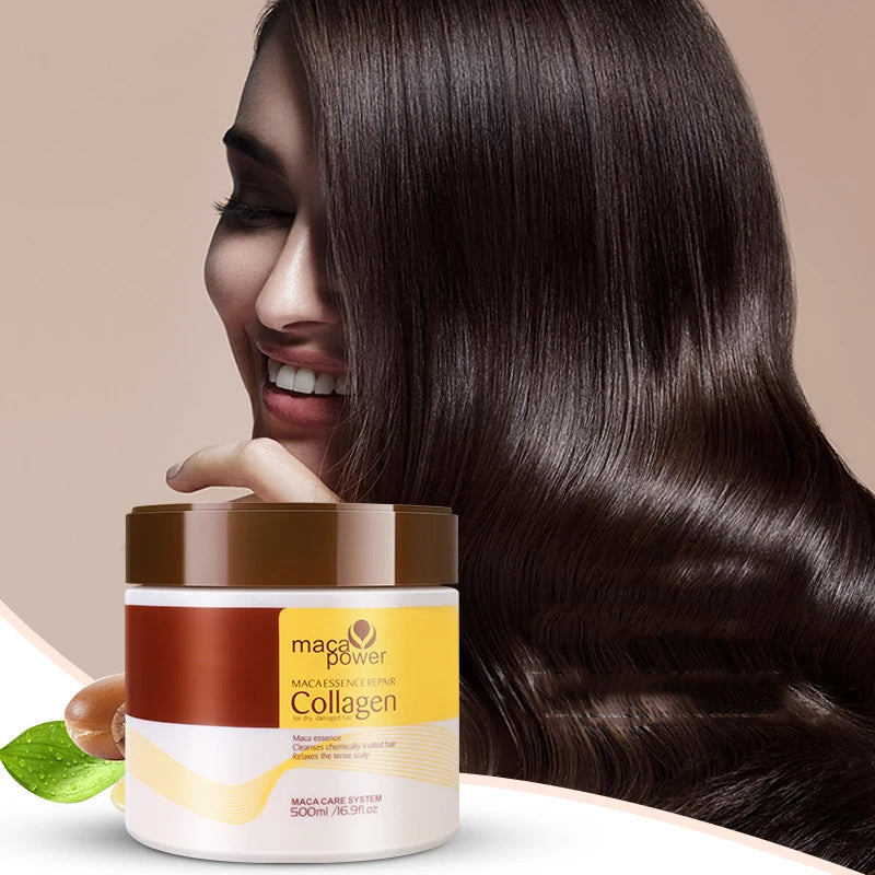Collageen Haarmasker - Frisse Haarverzorging | Stop Frizz en Droog Haar