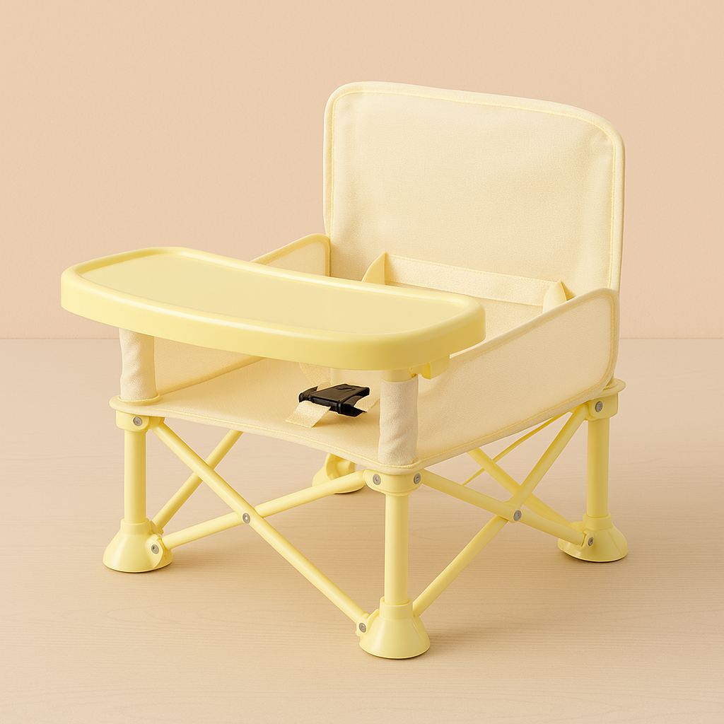 Comfortabele Kinder Campingstoel met Inclusief Tafel