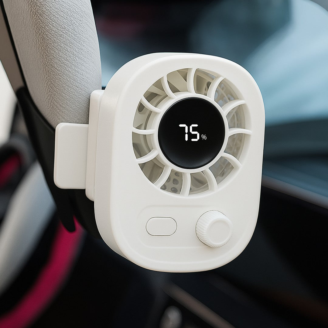 Mini Clip Ventilator met Accu | Kleine & Stille Ventilator | KoelBuddy