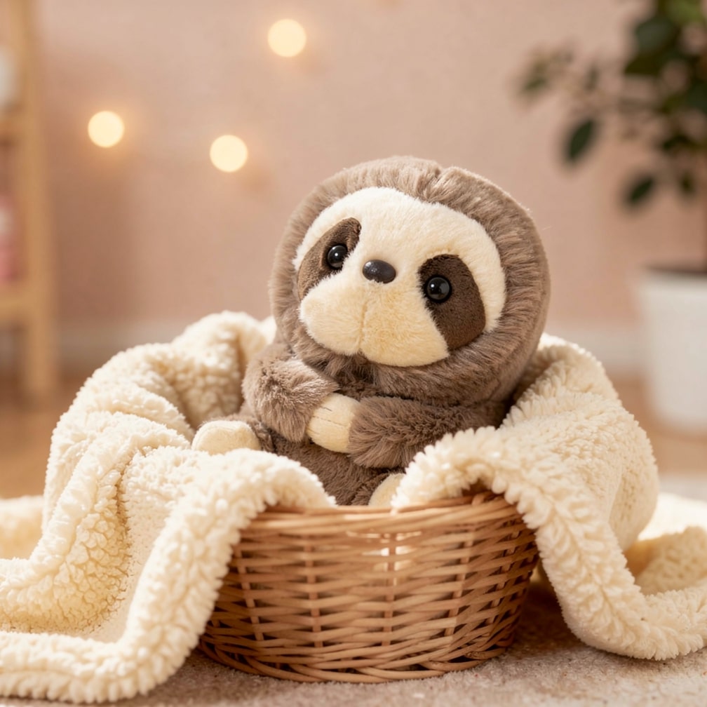 Knuffeldieren voor baby's | Mini Luiaard Knuffeldier | MiniFauli