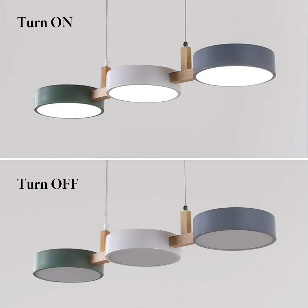 Noordse Multi-Light Flush Plafondlamp Voor Keuken En Eetruimtes