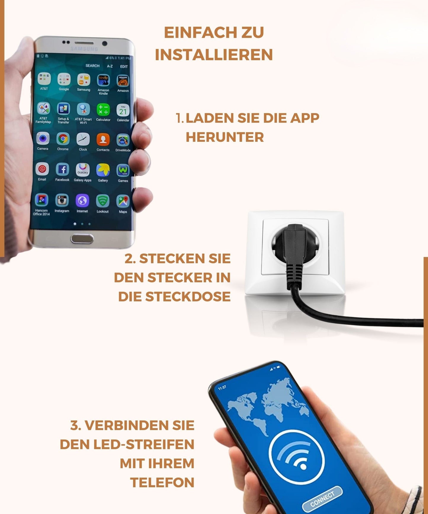 LED Strip 15 Meter | LED Strip met App & Afstandsbediening | LED Verlichting | StreifLux