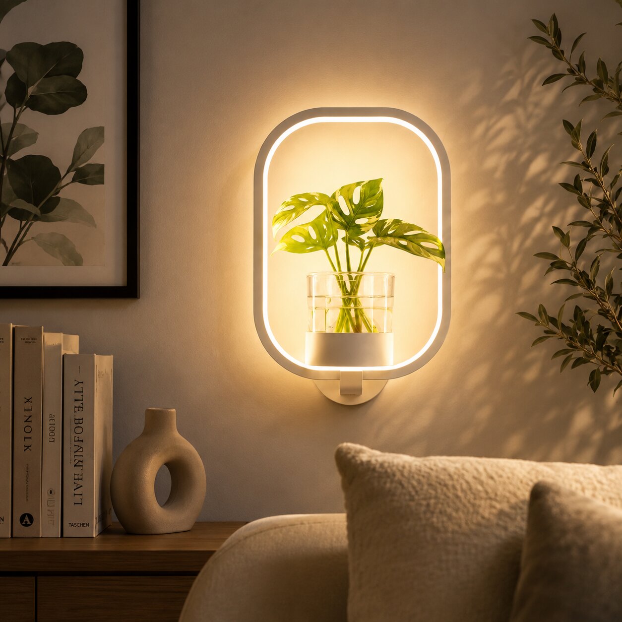 LED Wandvaas met Licht | Vaaslicht