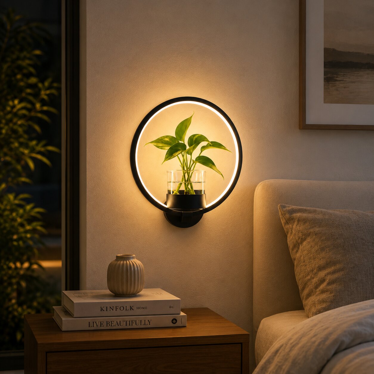 LED Wandvaas met Licht | Vaaslicht
