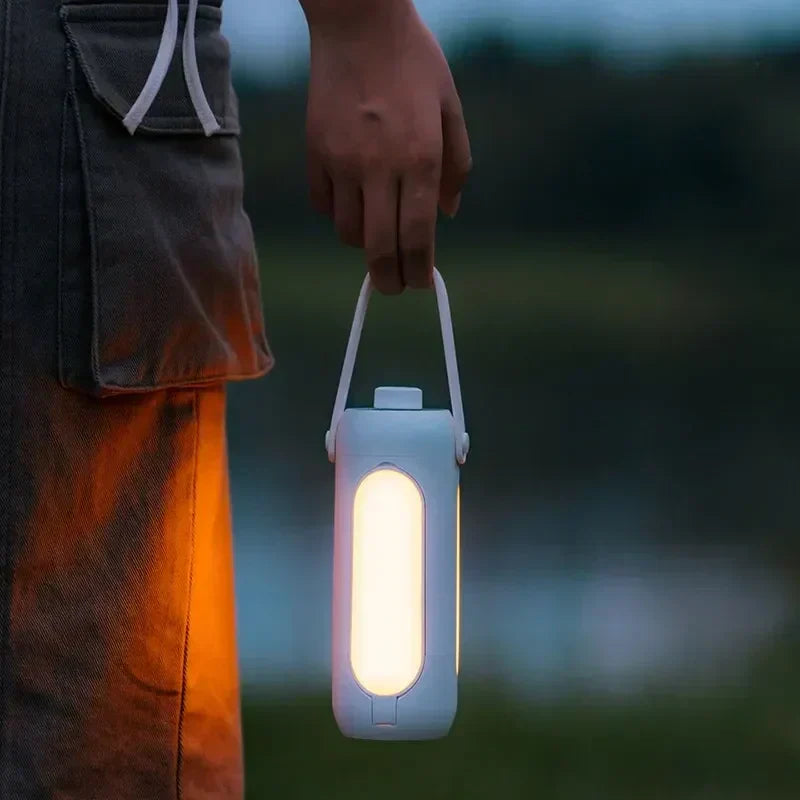 Accu Tafellamp | Outdoor Camping Lamp met Powerbank | LichtHeld