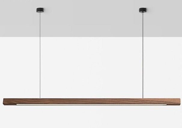 SolaraWood Verstelbare LED Houten Hanglamp Voor Eetkamers