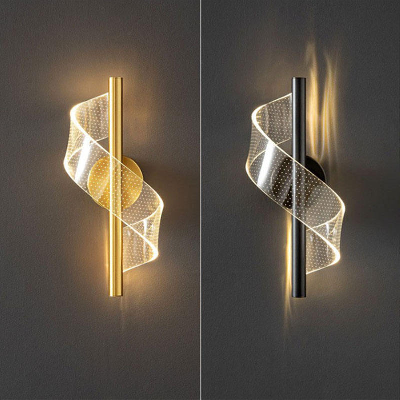 Luxe Wandlamp van Glas - Stijlvolle Glazen Kandelaar LED