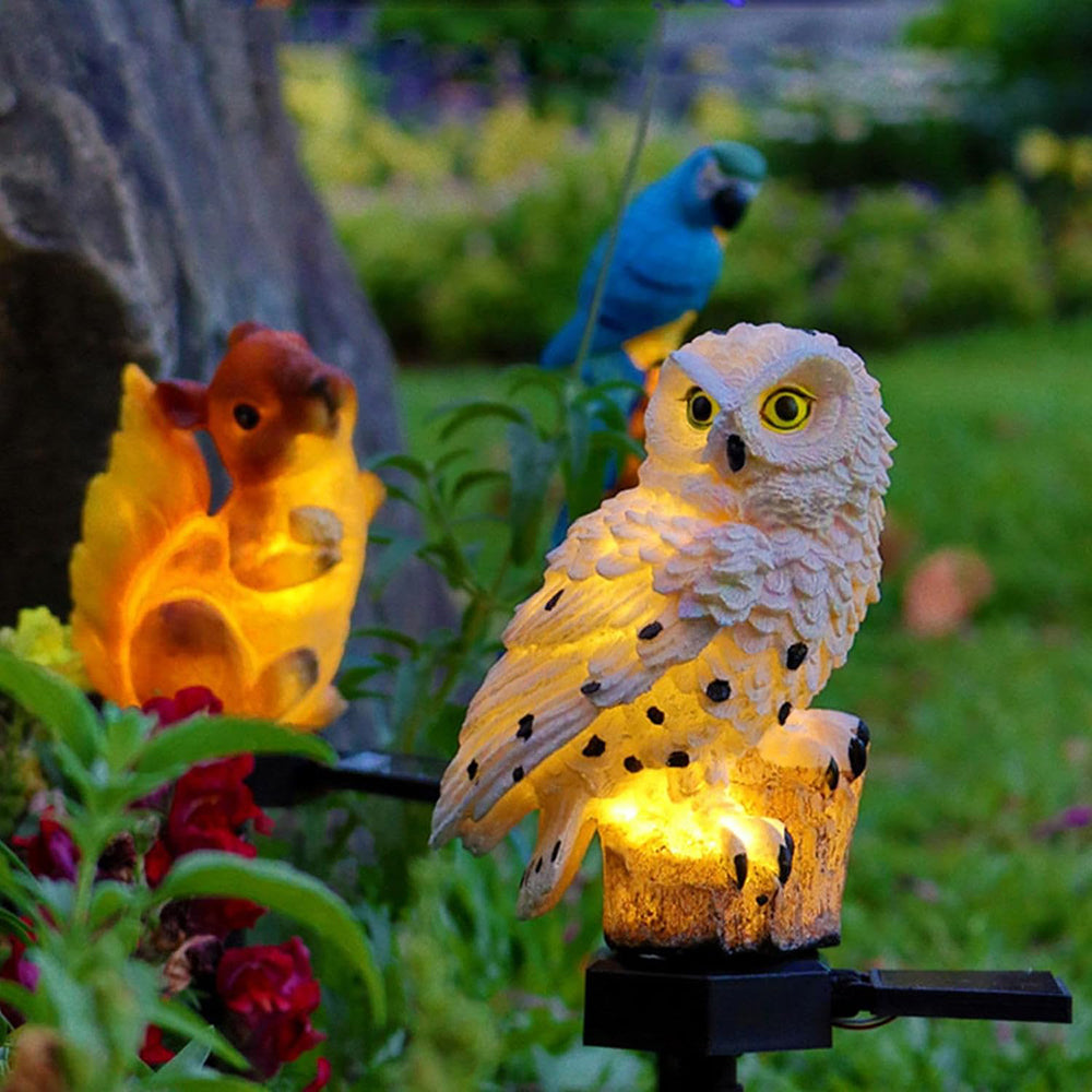 LumiOwl | Zonne-energie Buitenverlichting – Charmante en Duurzame Decoratie