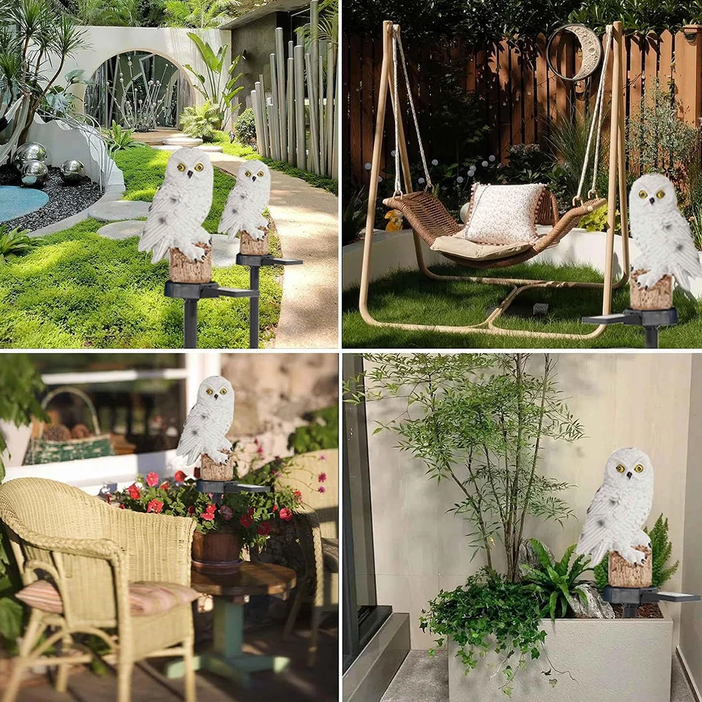LumiOwl | Zonne-energie Buitenverlichting – Charmante en Duurzame Decoratie