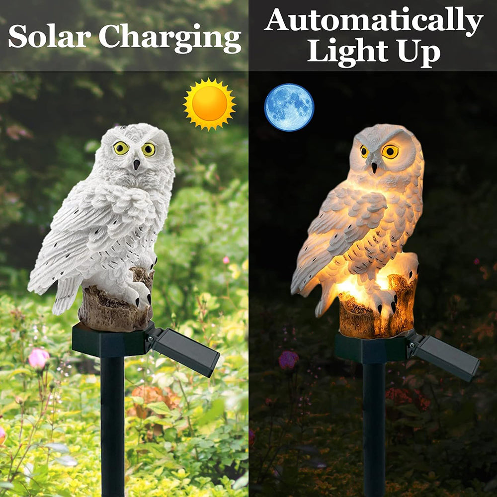 LumiOwl | Zonne-energie Buitenverlichting – Charmante en Duurzame Decoratie