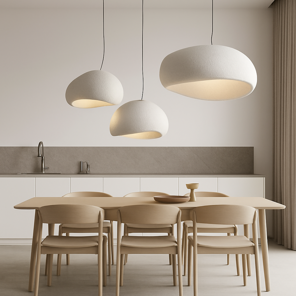 moderne nordieke wabi sabi led hanglamp loft