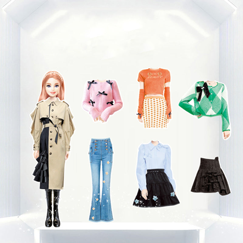 Magnetische Papieren Pop | Creatieve Kleding voor Kinderen