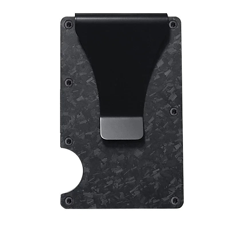 Skanto | Titanium Matte Cobalt Kaarthouder – Slanke & Stijlvolle RFID-portemonnee voor Mannen & Vrouwen