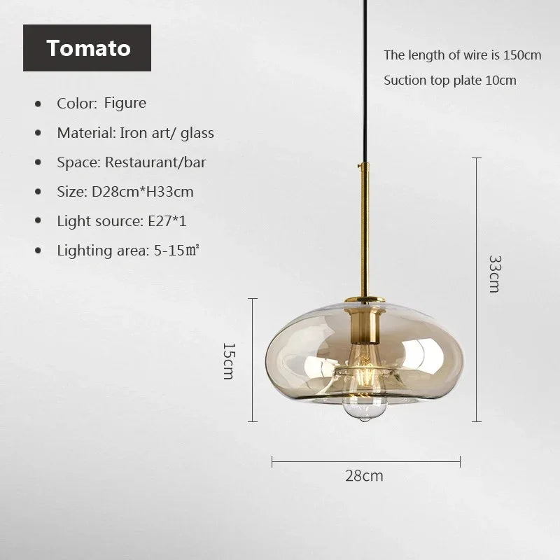 Nyomi Glas Hanglamp