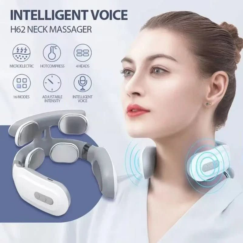 Luxe Nekmassager – 4-in-1 Nekmassage-apparaat met Warmte & Vibratie