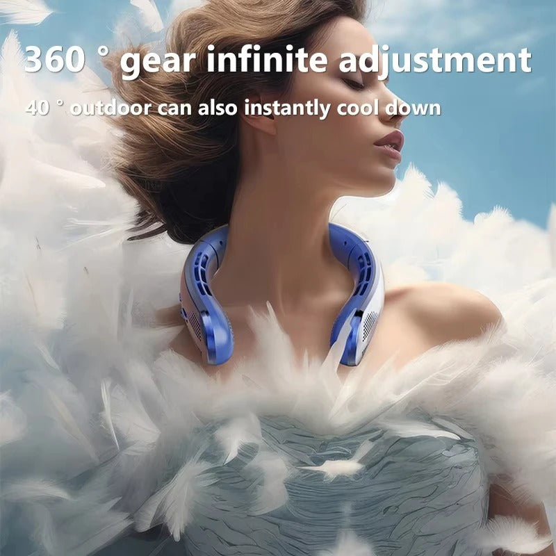 8000mAh USB Hangende Halsventilator
