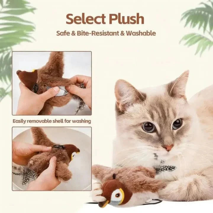WHISKERFUN – Interactief Pluche Speelgoed voor Actieve Katten