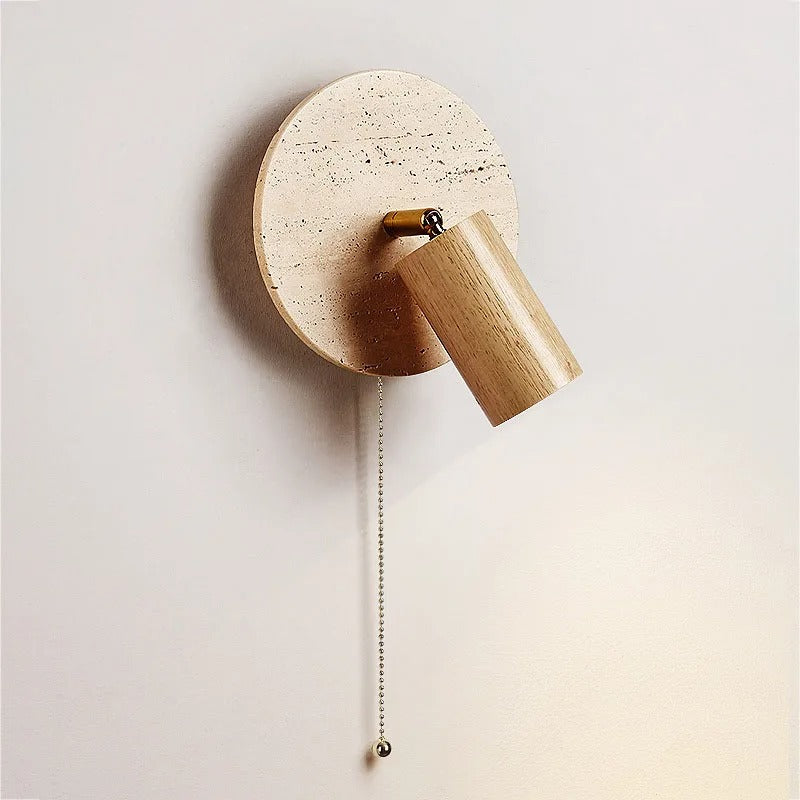 Travertine Moderne Rotatable Bedlamp Wandlamp