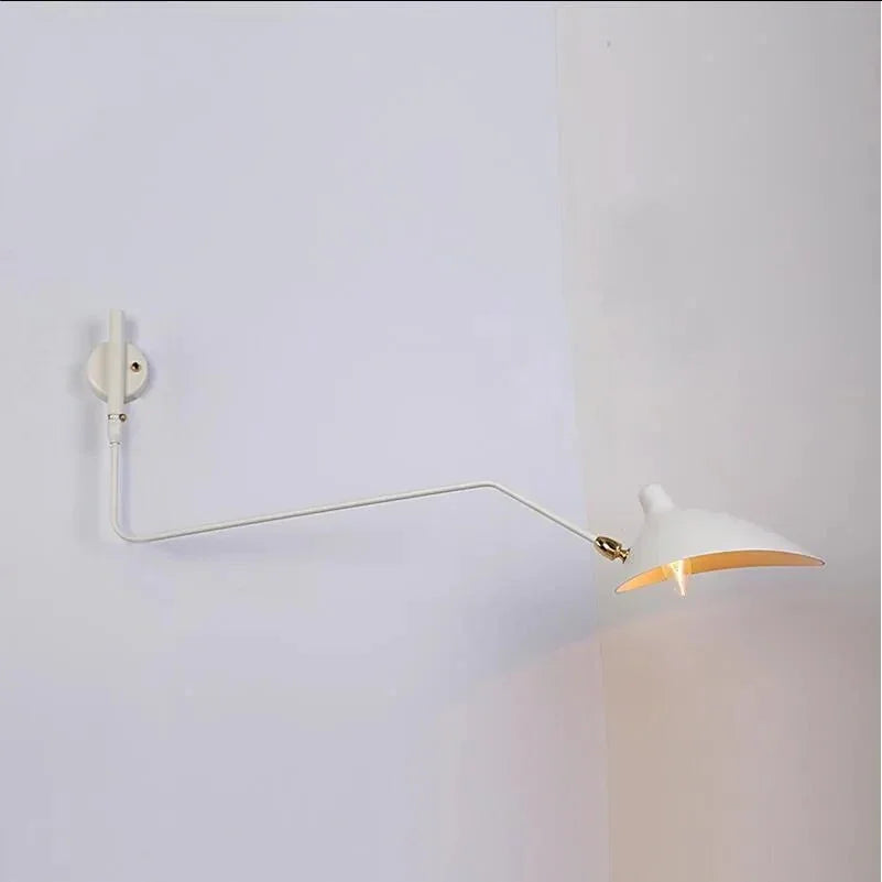 Rosa Wandlamp
