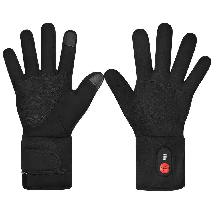 Ultradunne, verwarmde en ademende unisex handschoenen - Directe warmte