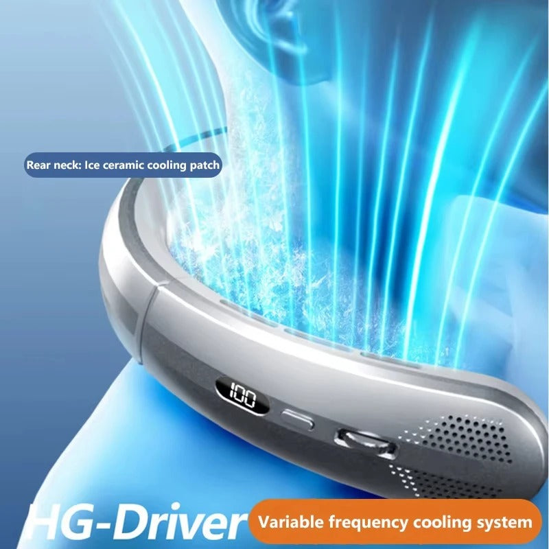 8000mAh USB Hangende Halsventilator