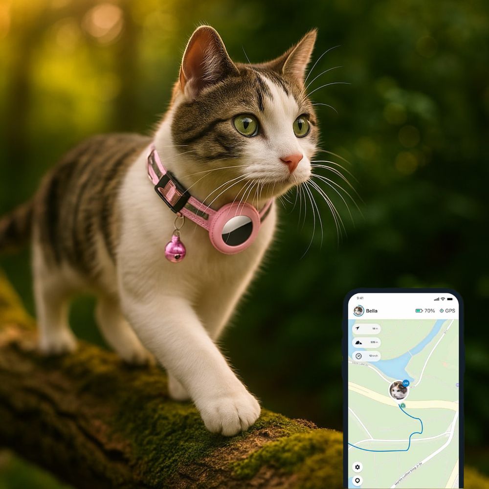 Kattenhalsband met GPS & Bel | MiauTrack