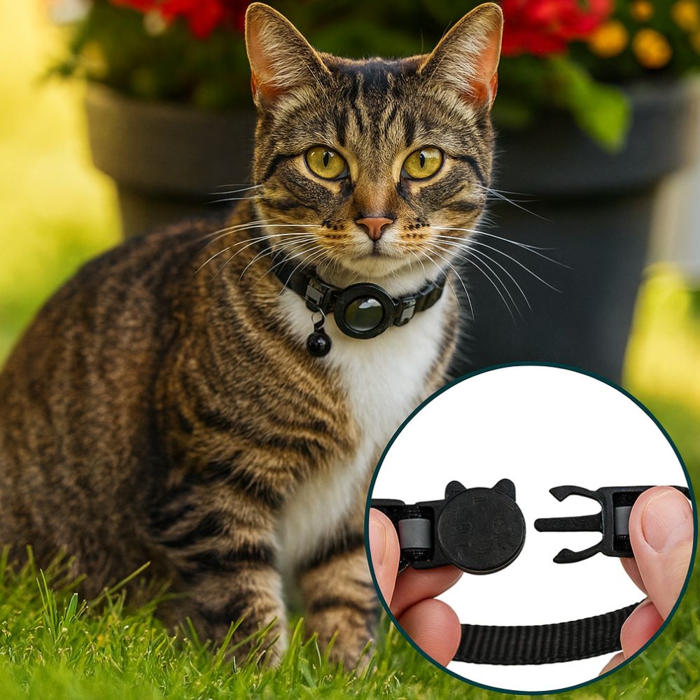 Kattenhalsband met GPS & Bel | MiauTrack