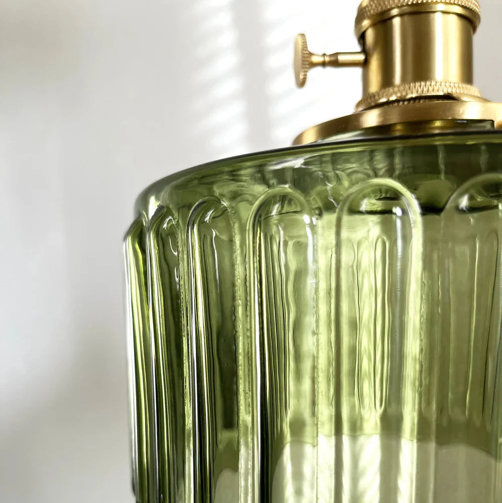 Celeste Glas Vintage Gloed Hanglamp