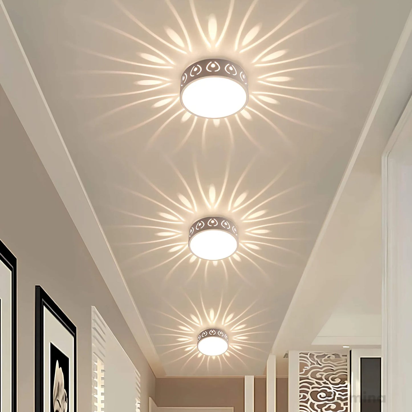 LED Plafondlamp - voor entree, gang en balkon